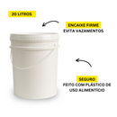 Balde Para Mel 20 Litros - 6 Unidades