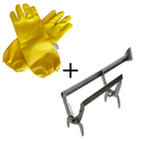 Luva Kroyal + Saca Quadros com Formão