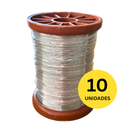 Arame Inox 0,45mm 348 Metros - 10 Unidades