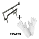 2 Luvas SR CROSS + Saca Quadros Com Formão