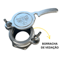 Torneira Balde Mel Válvula Inox Corte Rápido