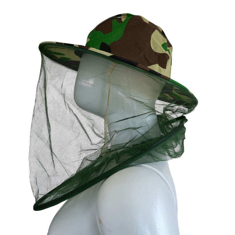 Chapéu Mosquiteiro Anti Insetos Abelhas Sem Ferrão