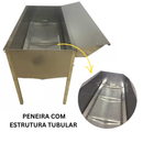Mesa Desoperculadora 25 Quadros com Aba - Inox 304