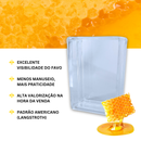 12 Cubos Acrílicos - Embalagem para Favo de Mel