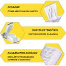 Kit Gaiola Clipe + Vassoura Espanadora