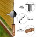 Incrustador Elétrico Bivolt + Caneco Derretedor de Cera