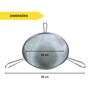 Peneira 3 Apoios Inox Para Mel