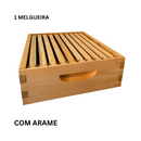 Caixa Colmeia Parafinada - Padrão Americano