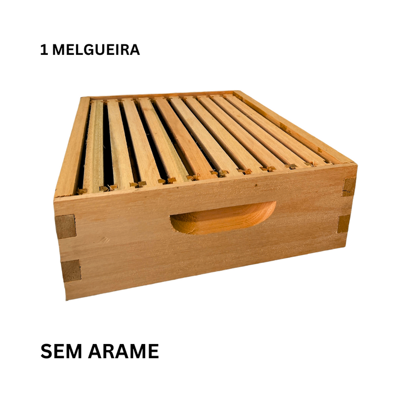 Caixa Colmeia Parafinada - Padrão Americano