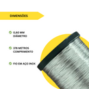 Arame Inox 0,60 mm 378 Metros
