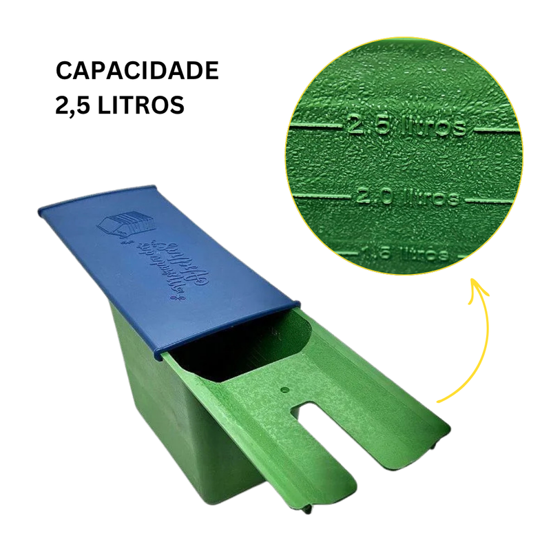 Alimentador Abelhas Semi Interno 2,5L - 10 Unidades
