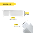 Alimentador Abelhas Interno Bipartido 3L - 5 Unidades