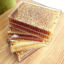 12 Cubos Acrílicos - Embalagem para Favo de Mel