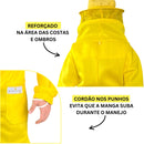 Macacão SR PREMIUM + Luva SR CROSS 100% Antiferroadas + BRINDE