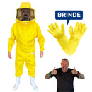 Macacão SR PREMIUM DUPLO + Luva SR CROSS - 100% Antiferroadas