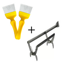 Saca Quadros com Formão + 2 Garfos Desoperculadores