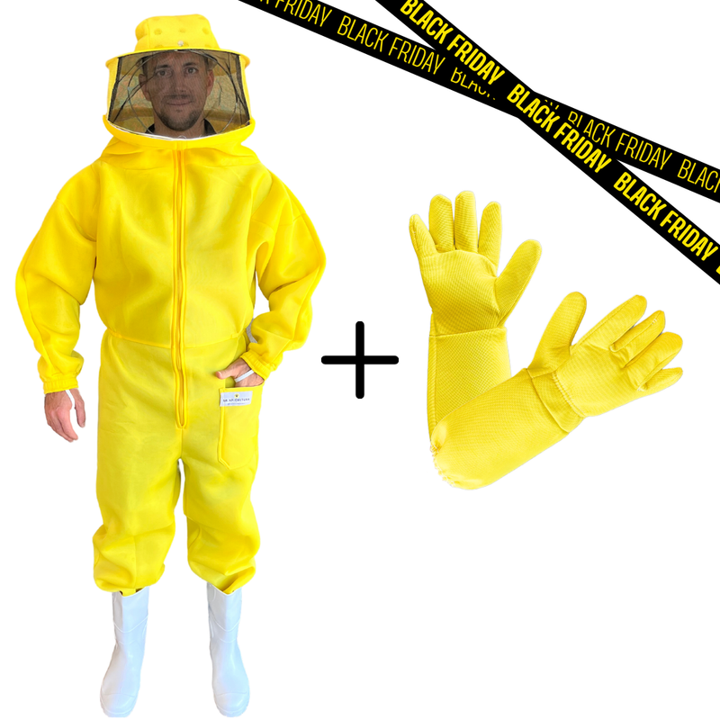 Macacão SR PREMIUM + Luva SR CROSS - 100% Antiferroadas