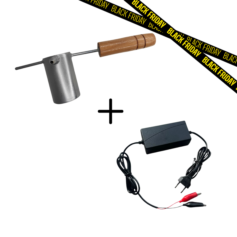 Incrustador Elétrico Bivolt + Caneco Derretedor de Cera