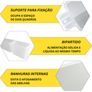 Alimentador Abelhas Interno Bipartido 3L - 5 Unidades