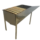 Mesa Desoperculadora 25 Quadros com Aba - Inox 430