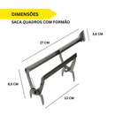 ferramenta apicultor saca quadros com formao tamanho medidas dimensoes