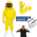 Macacão SR PREMIUM + Luva SR CROSS 100% Antiferroadas + BRINDE